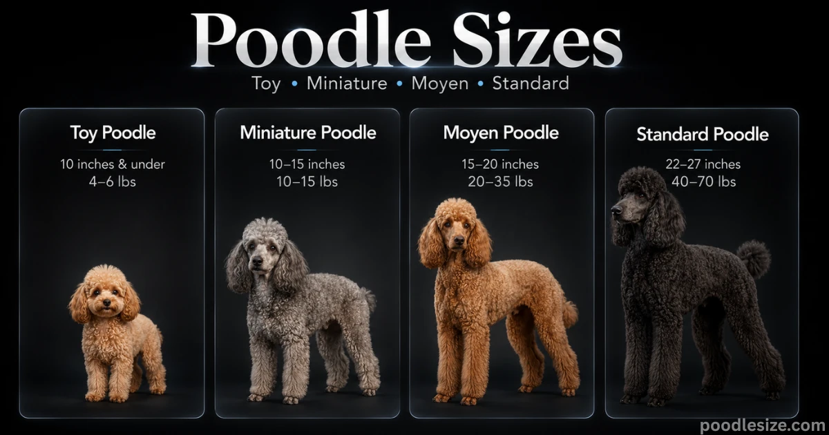 poodle-sizes