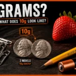 How Heavy Is 10 Grams ? Common Things & Everyday Examples – 2026 what-does-10-grams-look-like