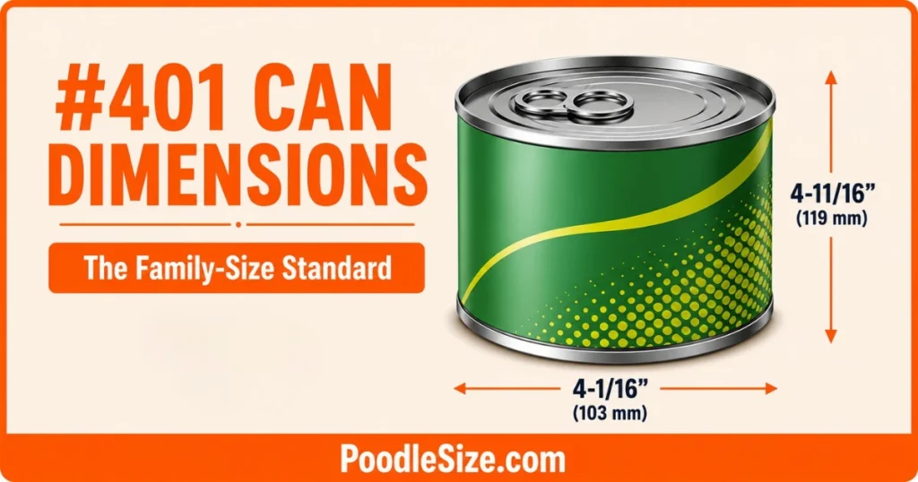 #401-can-dimensions