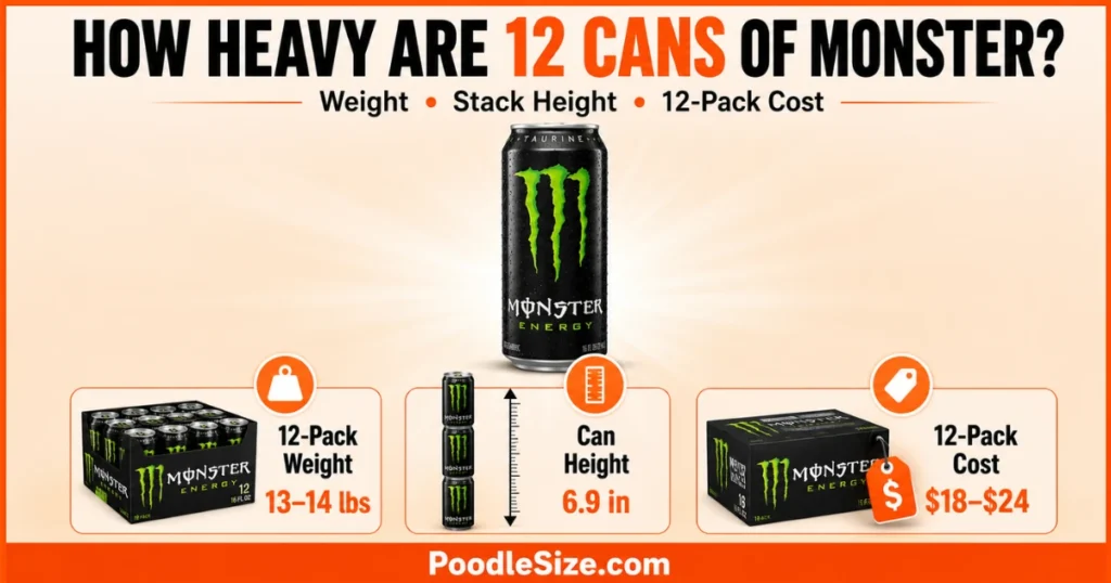 how-heavy-are-12-can-monster