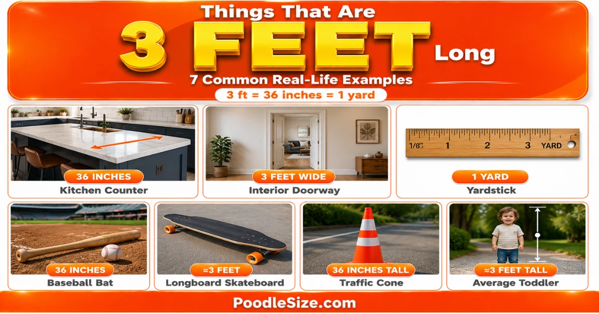 what-is-3-feet-long
