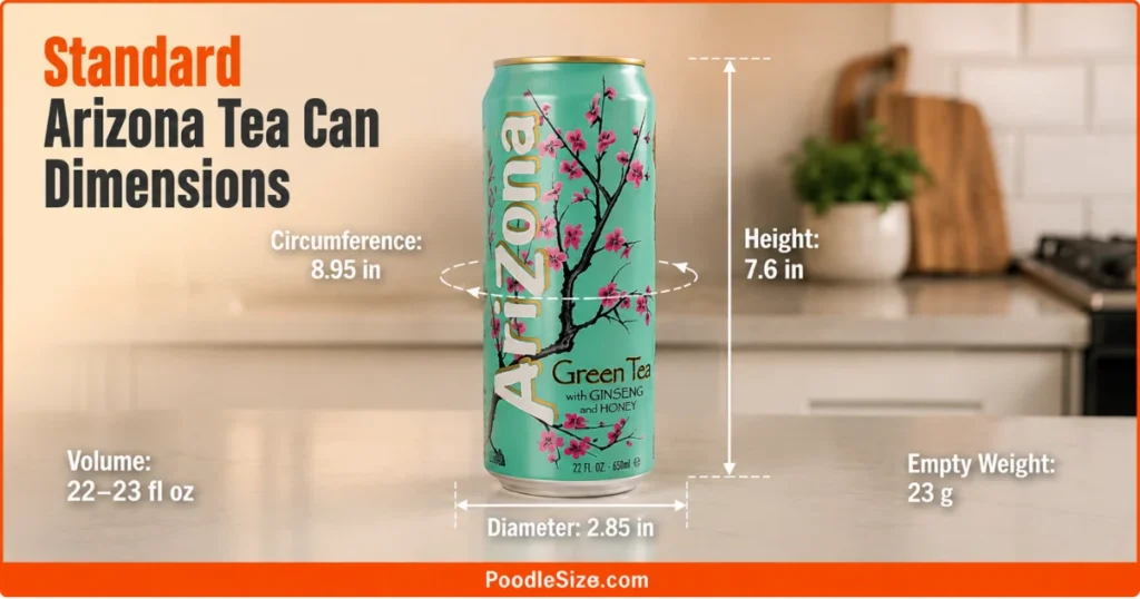 standard-arizona-tea-can-dimensions